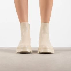 RAID Turner Chunky Ankle Boot In Ecru 13 RAID Turner Chunky Ankle Boot In Ecru -Chic Shoes Shop Turner3