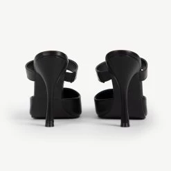 RAID Valentina Pointed Toe Mule In Black -Chic Shoes Shop Valentina Black 5