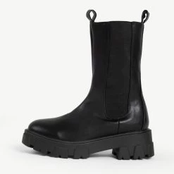 RAID Ellery Wide Fit Chunky Boot In Black 17 RAID Ellery Wide Fit Chunky Boot In Black -Chic Shoes Shop WF Ellery Black 1