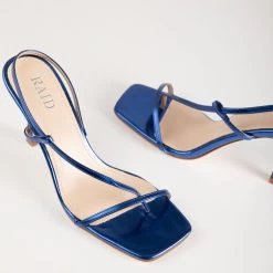 RAID Wendy Sandal In Blue -Chic Shoes Shop Wendy Blue 4