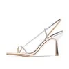 RAID Wendy Sandal In Silver -Chic Shoes Shop Wendy Silver