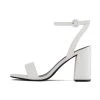 RAID Wink Block Heeled Sandal In White -Chic Shoes Shop Wink White 5 5ef1fd5a 3f17 4ea5 9775 bad29f81c3ce