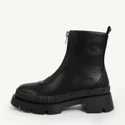RAID Annya Chunky Ankle Boot In Black