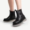 RAID Brazen Clear Sole Ankle Boot In Black