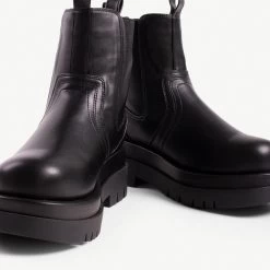 RAID Brazen Chunky Ankle Boot In Black -Chic Shoes Shop brazen black 5