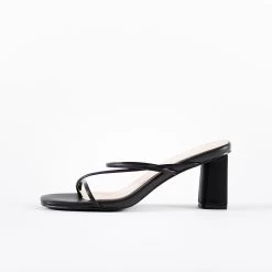 RAID Brioni Heeled Sandal In Black 13 RAID Brioni Heeled Sandal In Black -Chic Shoes Shop brioni black
