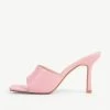 RAID Briya Heeled Mule In Pink -Chic Shoes Shop briya pink 1