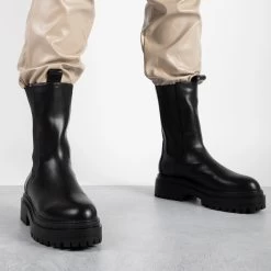 RAID Cherish Chunky Ankle Boot In Black 11 RAID Cherish Chunky Ankle Boot In Black -Chic Shoes Shop cherish black 2