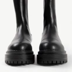 RAID Cherish Chunky Ankle Boot In Black 15 RAID Cherish Chunky Ankle Boot In Black -Chic Shoes Shop cherish black 6