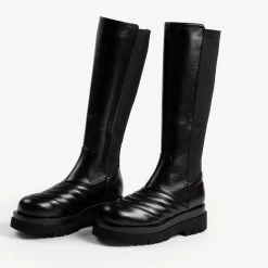 RAID Davina Chunky Long Boot In Black -Chic Shoes Shop davina black 2