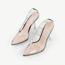 BEBO Demmy Perspex Court Heel In Black 14 BEBO Demmy Perspex Court Heel In Black -Chic Shoes Shop demmy black 2