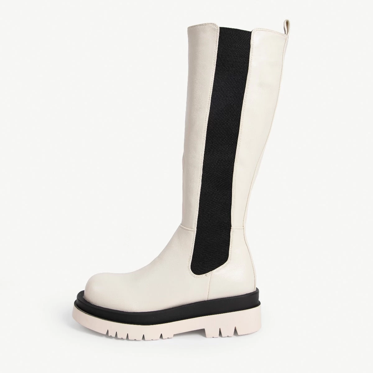 RAID Drellah Long Boot In Ecru 4 RAID Drellah Long Boot In Ecru - Image 2