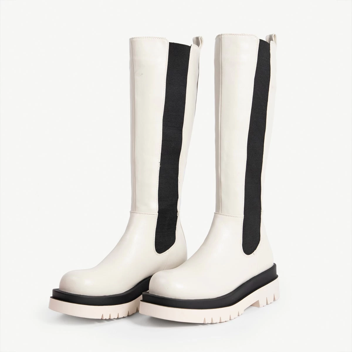 RAID Drellah Long Boot In Ecru 3 RAID Drellah Long Boot In Ecru