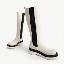 RAID Drellah Long Boot In Ecru 12 RAID Drellah Long Boot In Ecru -Chic Shoes Shop drellah ecru 4