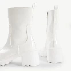 RAID Ennis Ankle Boot In White 15 RAID Ennis Ankle Boot In White -Chic Shoes Shop ennis white 6