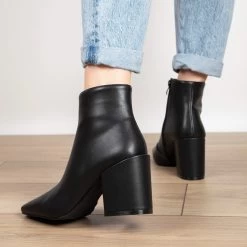 RAID Hollis Block Heeled Boot In Black 11 RAID Hollis Block Heeled Boot In Black -Chic Shoes Shop hollis black 3