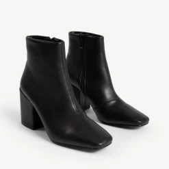 RAID Hollis Block Heeled Boot In Black 12 RAID Hollis Block Heeled Boot In Black -Chic Shoes Shop hollis black 4