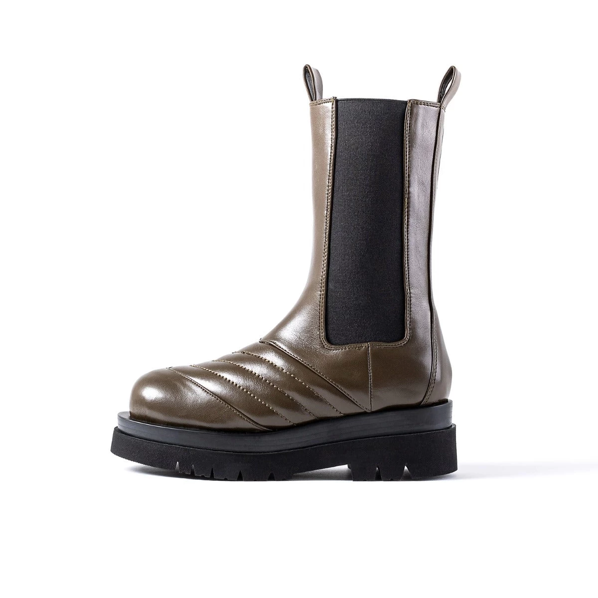 RAID Adalee Ankle Boot In Khaki 5 RAID Adalee Ankle Boot In Khaki - Image 3