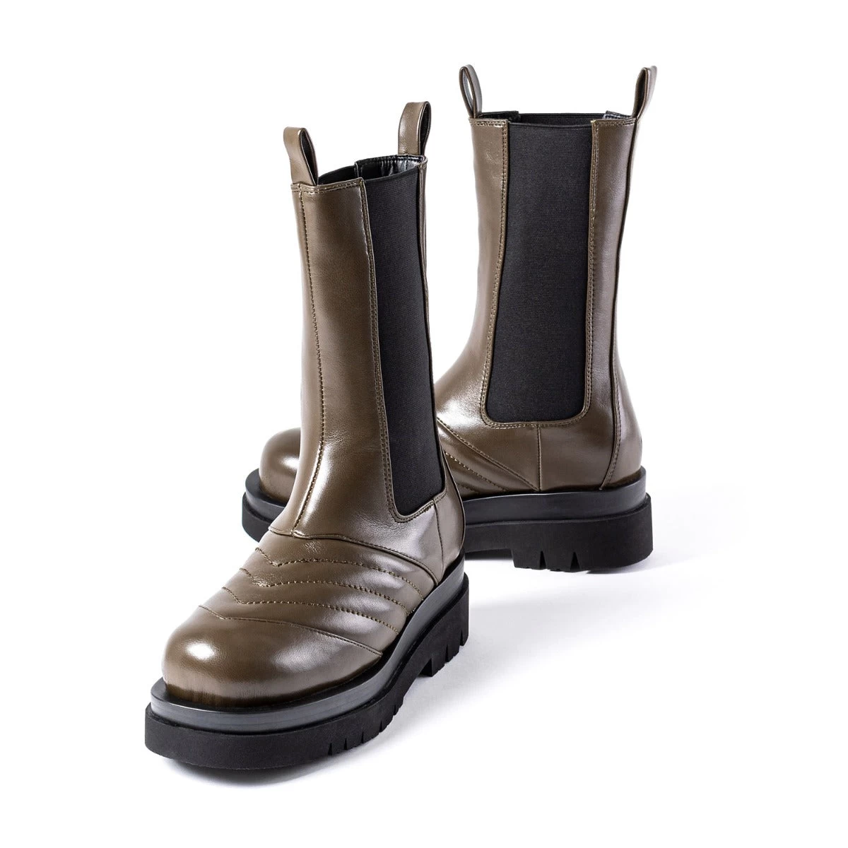 RAID Adalee Ankle Boot In Khaki 6 RAID Adalee Ankle Boot In Khaki - Image 4