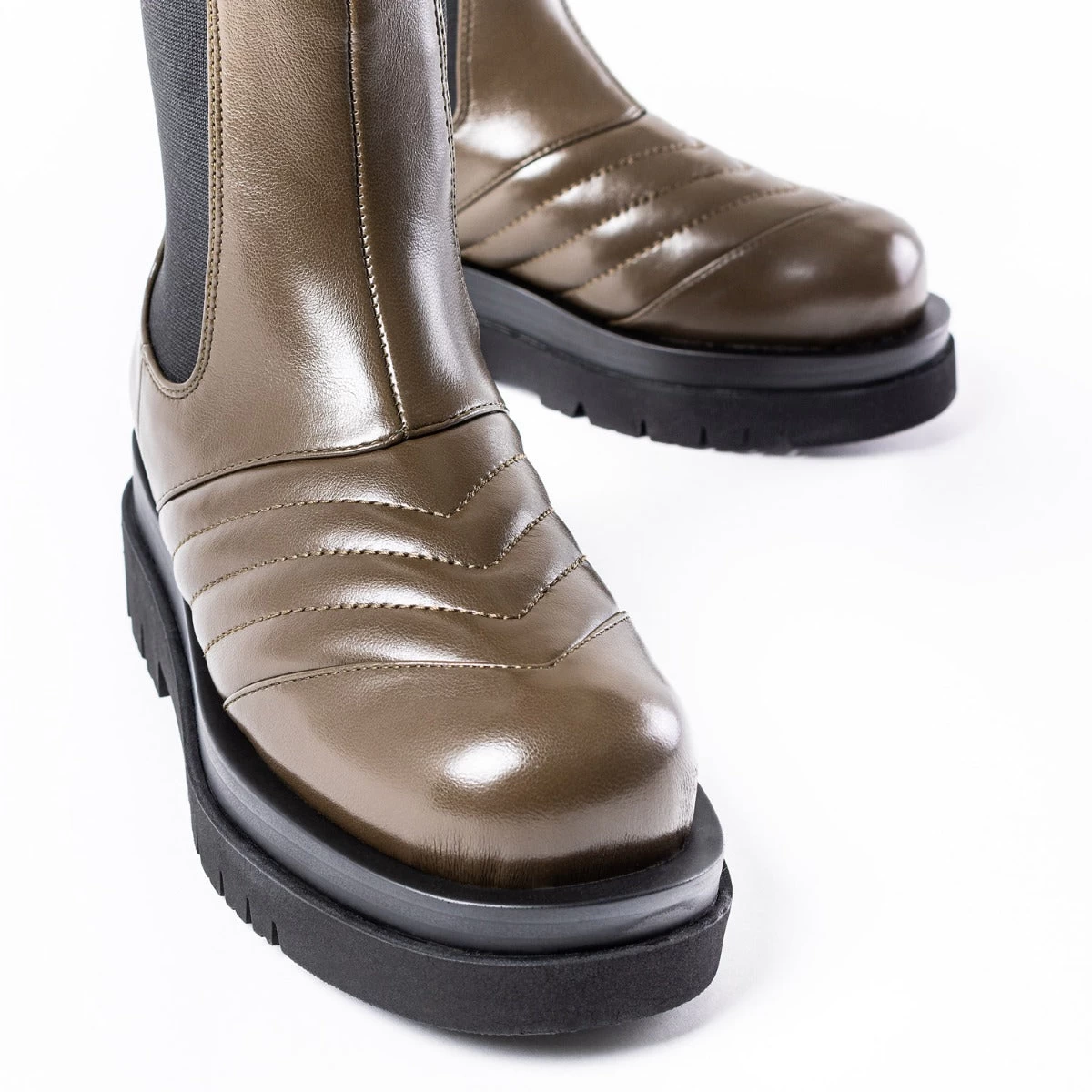 RAID Adalee Ankle Boot In Khaki 7 RAID Adalee Ankle Boot In Khaki - Image 5