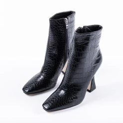 RAID Kate Ankle Boot In Black Croc