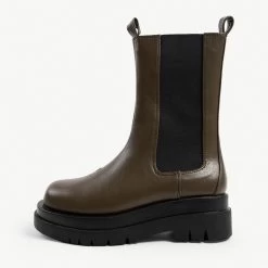 RAID Kendall Ankle Boot In Khaki -Chic Shoes Shop kendall khaki 1 e0a627ac d3b1 48e9 8172 d6ac3fdbf11f