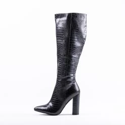 RAID Kenia Long Boot In Black -Chic Shoes Shop kenia black
