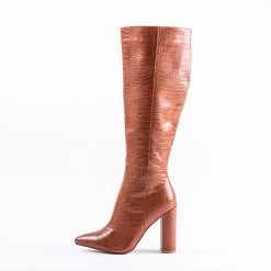 RAID Kenia Long Boot In Tan -Chic Shoes Shop kenia tan