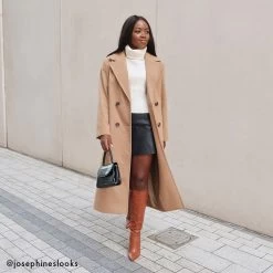 RAID Kenia Long Boot In Tan -Chic Shoes Shop kenia tan 1