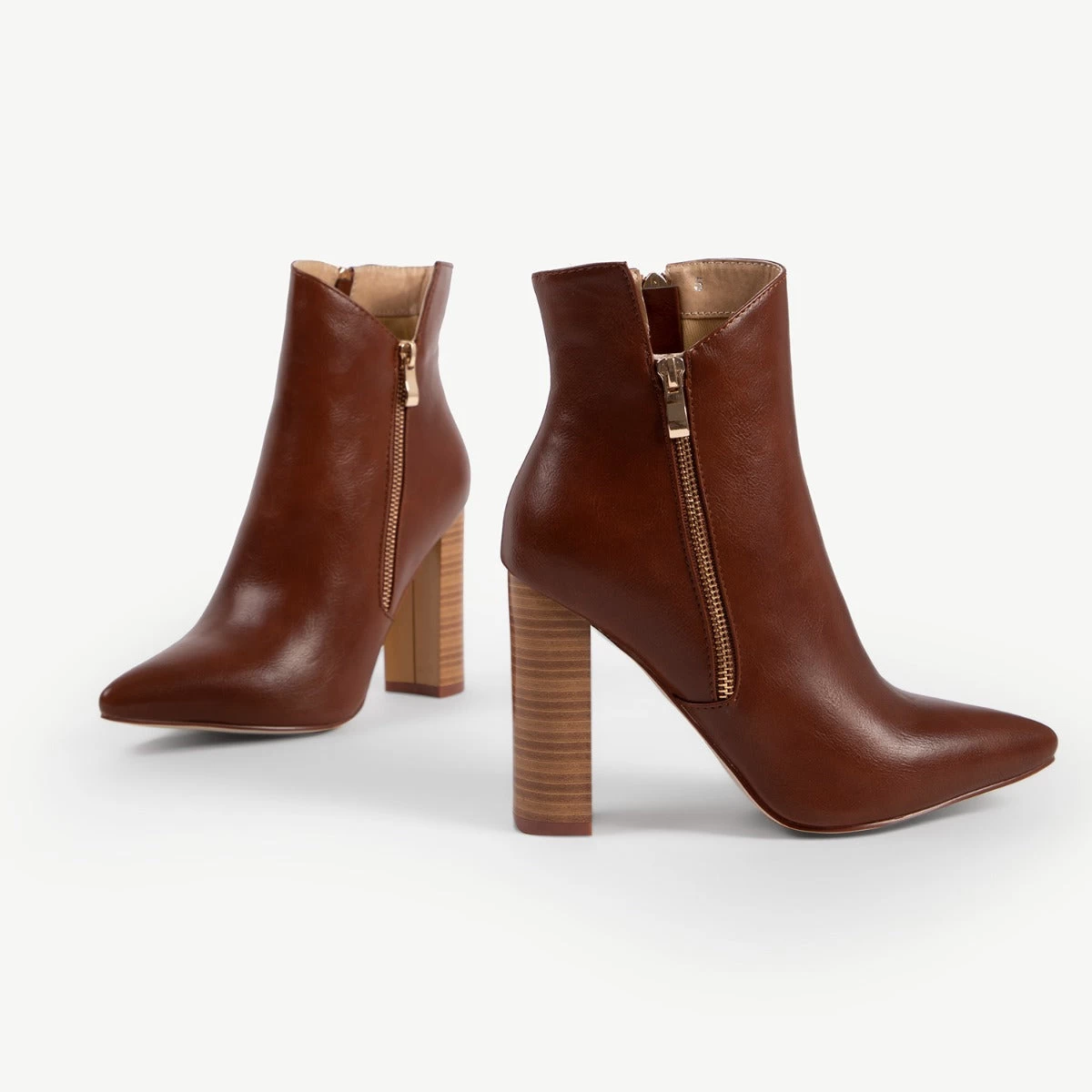 RAID Keyla Ankle Boot In Tan 4 RAID Keyla Ankle Boot In Tan - Image 2