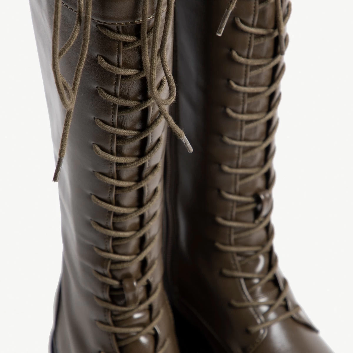 RAID Kinetic Lace Up Boot In Khaki 7 RAID Kinetic Lace Up Boot In Khaki - Image 5