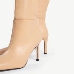 RAID Kulture Long Boot In Beige 13 RAID Kulture Long Boot In Beige -Chic Shoes Shop kulture beige 6