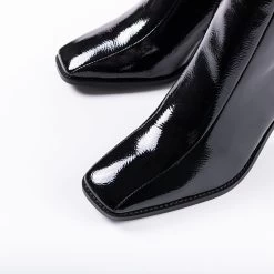 RAID Lenore Knee High Boot In Black Crinkle Patent 12 RAID Lenore Knee High Boot In Black Crinkle Patent -Chic Shoes Shop lenore black 3