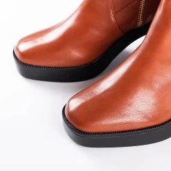 RAID Lexus Chunky Boot In Brown -Chic Shoes Shop lexus brown 4