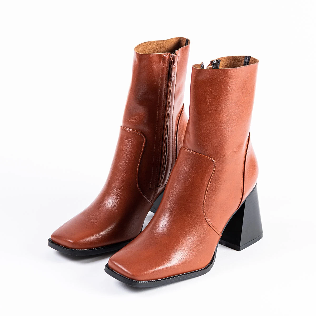 RAID Lorina Ankle Boot In Tan 3 RAID Lorina Ankle Boot In Tan