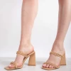 RAID Idella Heeled Mule In Nude -Chic Shoes Shop microsoftteams image 18