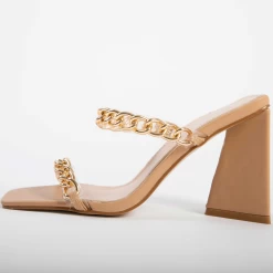 RAID Idella Heeled Mule In Nude -Chic Shoes Shop microsoftteams image 19