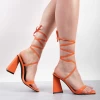 RAID Abihail Lace Up Heel In Orange 2 RAID Abihail Lace Up Heel In Orange -Chic Shoes Shop microsoftteams image 266