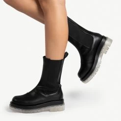 RAID Neville Chunky Boot In Black