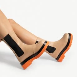 RAID Neville Chunky Boot In Camel 16 RAID Neville Chunky Boot In Camel -Chic Shoes Shop neville camel 4