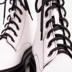 RAID Obey Chunky Hiker Boot In White -Chic Shoes Shop obey white 6