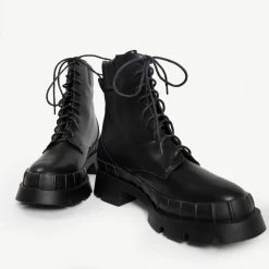 RAID Prestone Chunky Ankle Boot In Black -Chic Shoes Shop prestone black 5