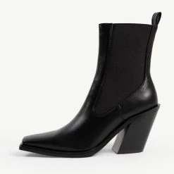 RAID Ribena Ankle Boot In Black -Chic Shoes Shop ribena black 1