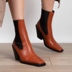 RAID Ribena Ankle Boot In Tan -Chic Shoes Shop ribena tan 2