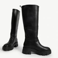 RAID Ryder Chunky Long Boot In Black 12 RAID Ryder Chunky Long Boot In Black -Chic Shoes Shop ryder black 5