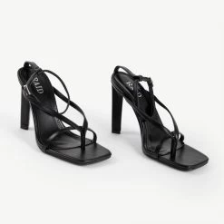 RAID Sabelle Strappy Heel In Black -Chic Shoes Shop sabelle black 5