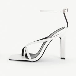 RAID Sabelle Strappy Heel In White