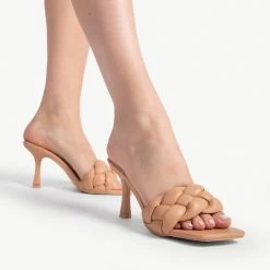 RAID Sandra Padded Mule In Beige 15 RAID Sandra Padded Mule In Beige -Chic Shoes Shop sandra beige 3