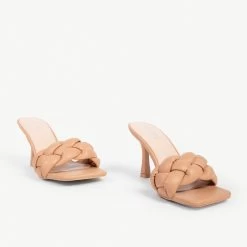 RAID Sandra Padded Mule In Beige 17 RAID Sandra Padded Mule In Beige -Chic Shoes Shop sandra beige 4