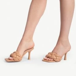 RAID Sandra Padded Mule In Beige 16 RAID Sandra Padded Mule In Beige -Chic Shoes Shop sandra beige 5